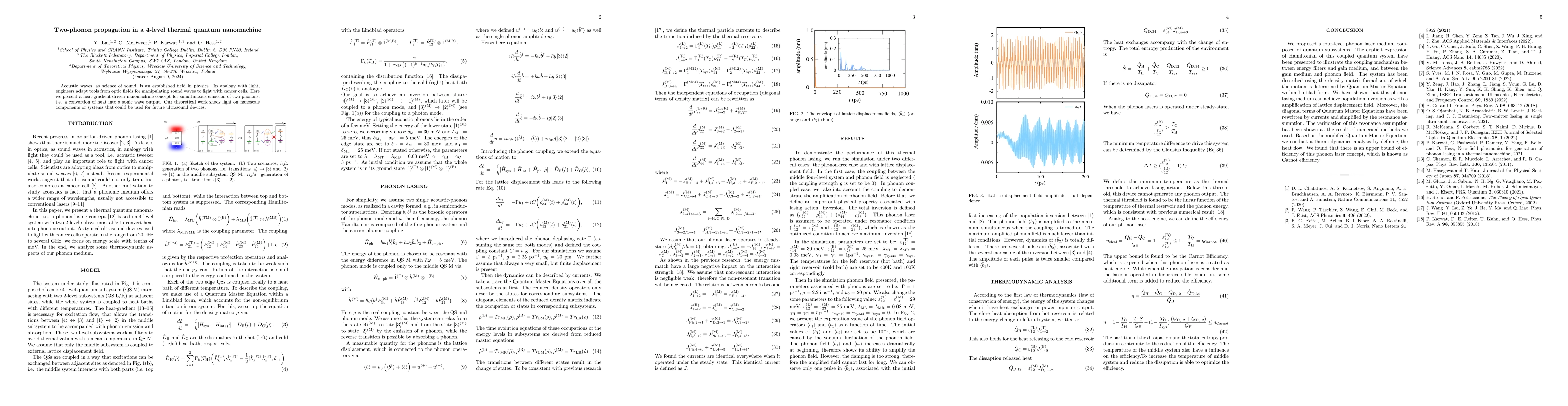 Thumbnail for Two-phonon propagation in a 4-level thermal quantum nanomachine