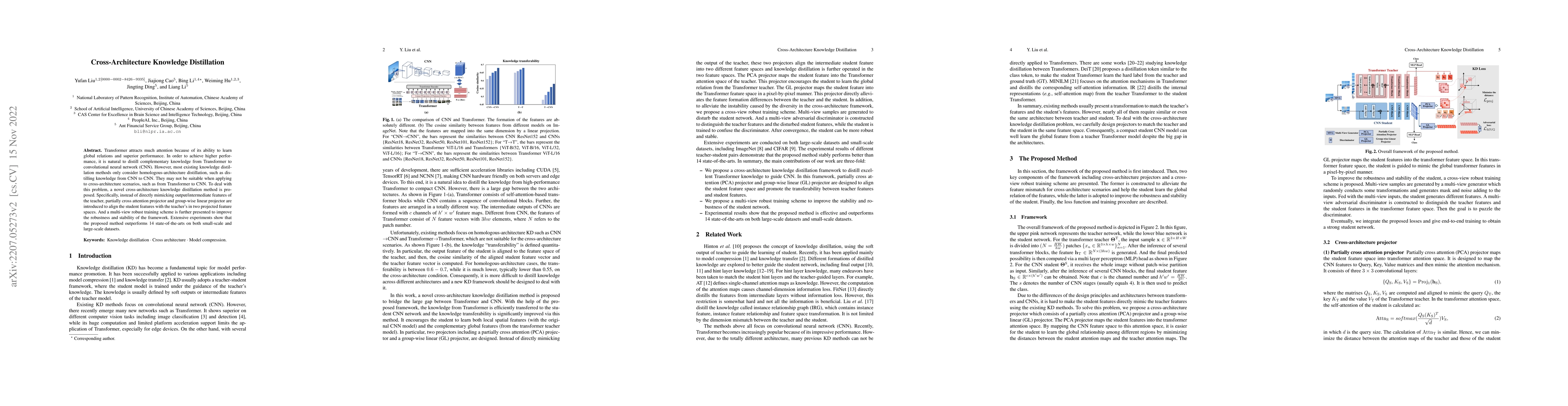 Thumbnail for Cross-Architecture Knowledge Distillation