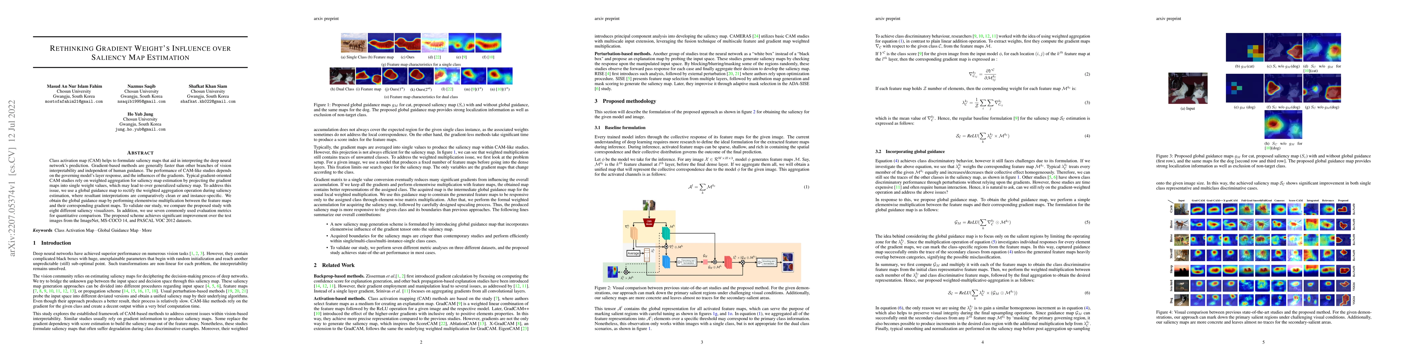 Thumbnail for Rethinking gradient weights' influence over saliency map estimation
