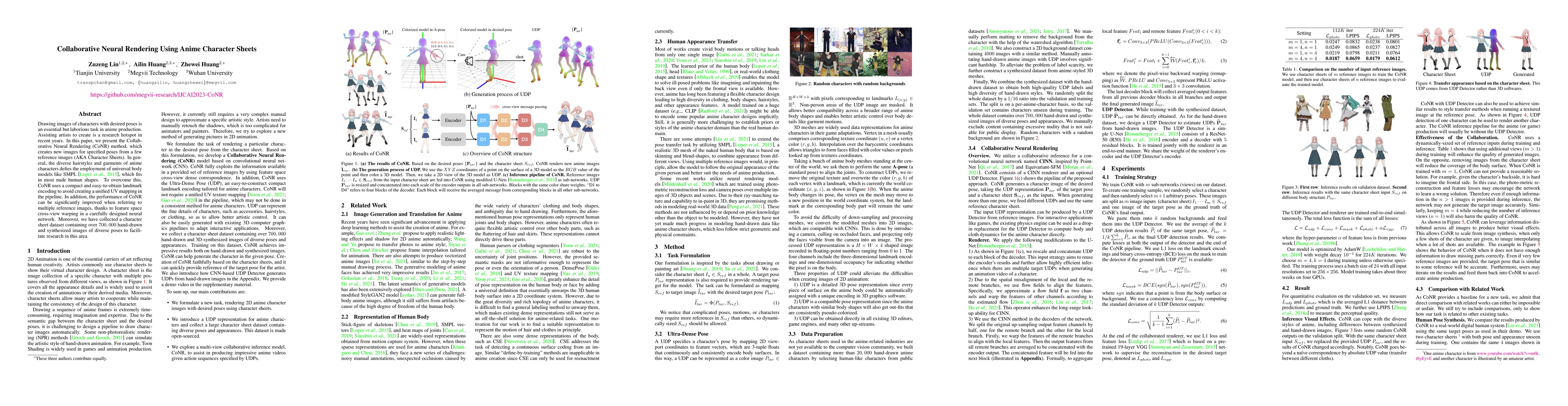 Thumbnail for Collaborative Neural Rendering using Anime Character Sheets