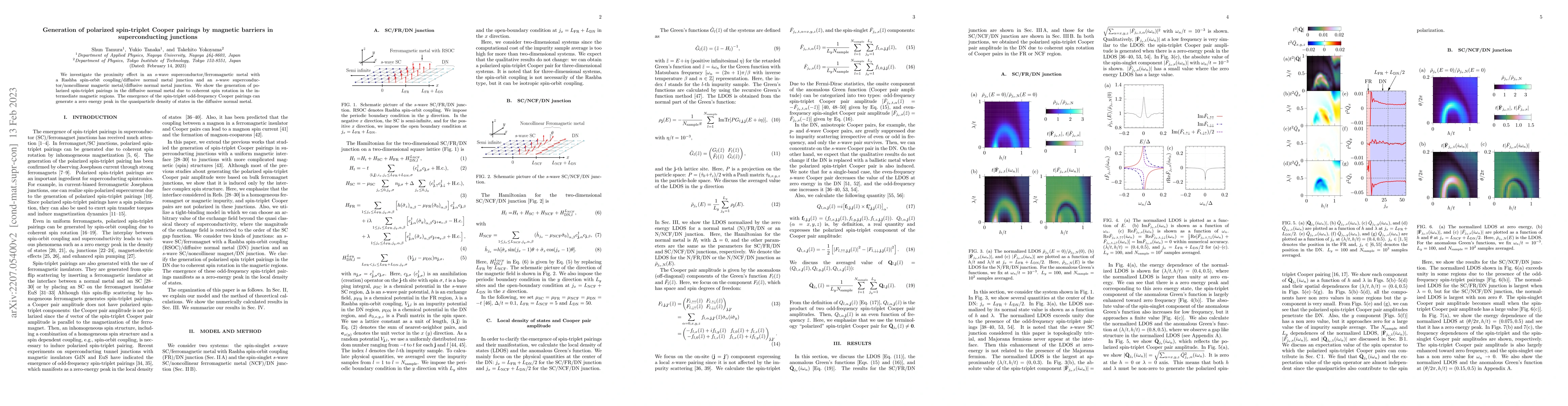 Thumbnail for Generation of polarized spin-triplet Cooper pairings by magnetic
  barriers in superconducting junctions