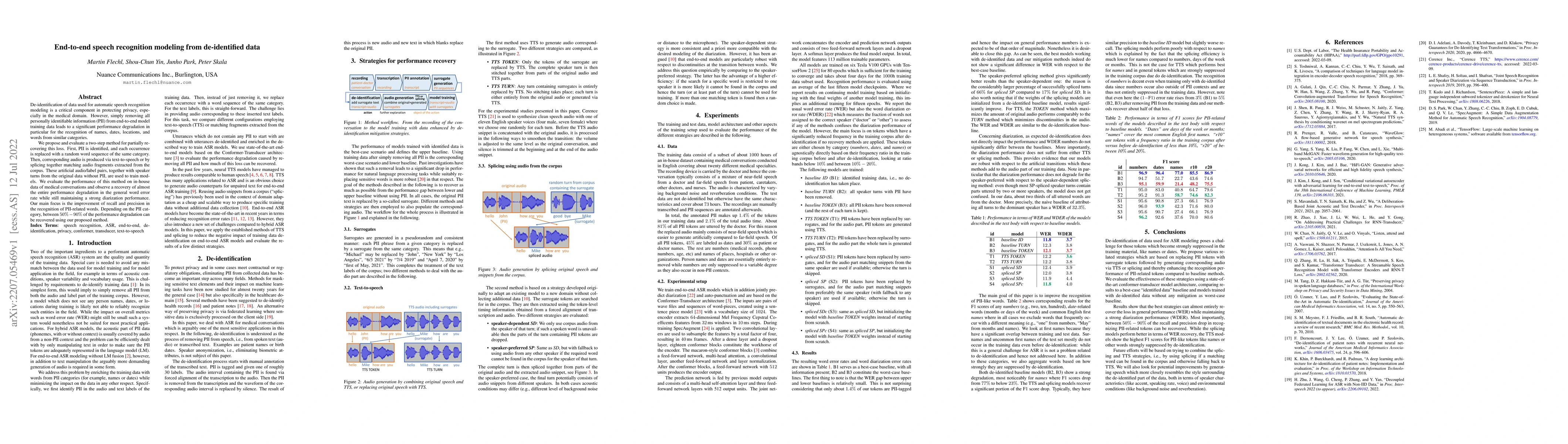 Thumbnail for End-to-end speech recognition modeling from de-identified data
