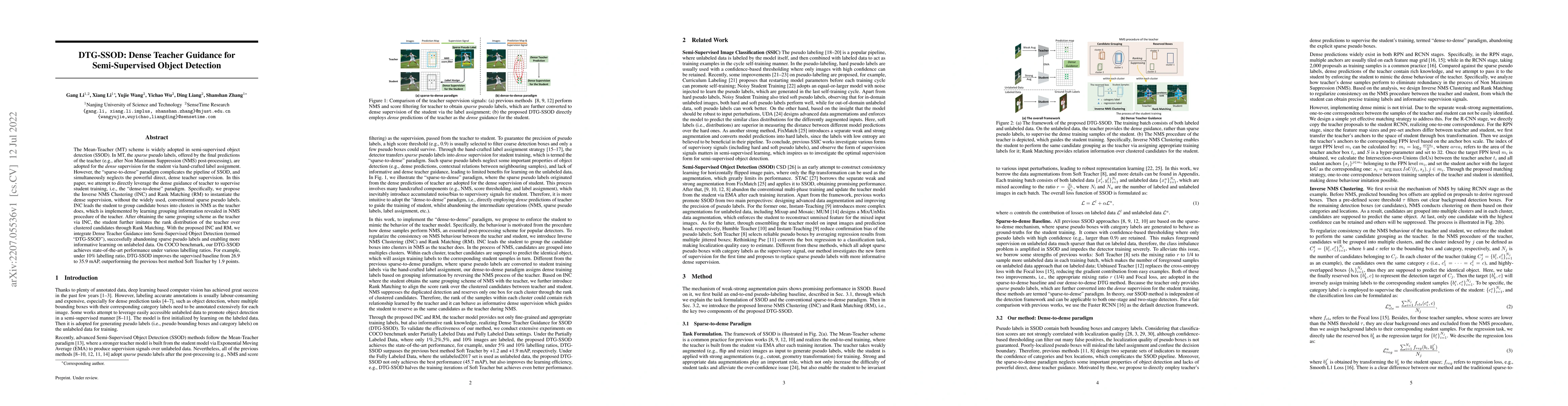Thumbnail for DTG-SSOD: Dense Teacher Guidance for Semi-Supervised Object Detection