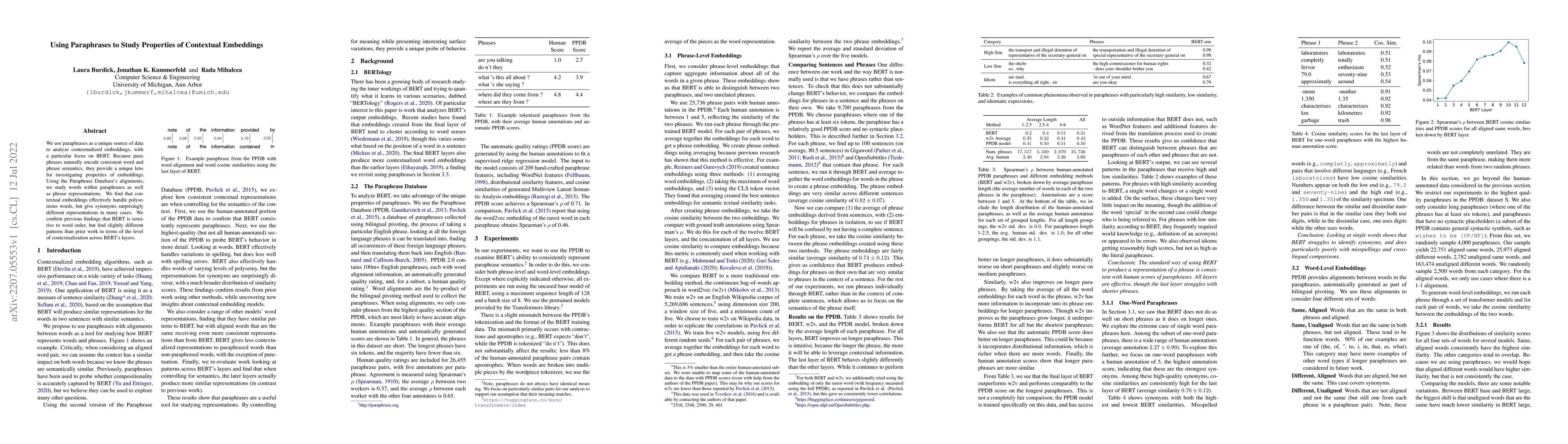 Thumbnail for Using Paraphrases to Study Properties of Contextual Embeddings
