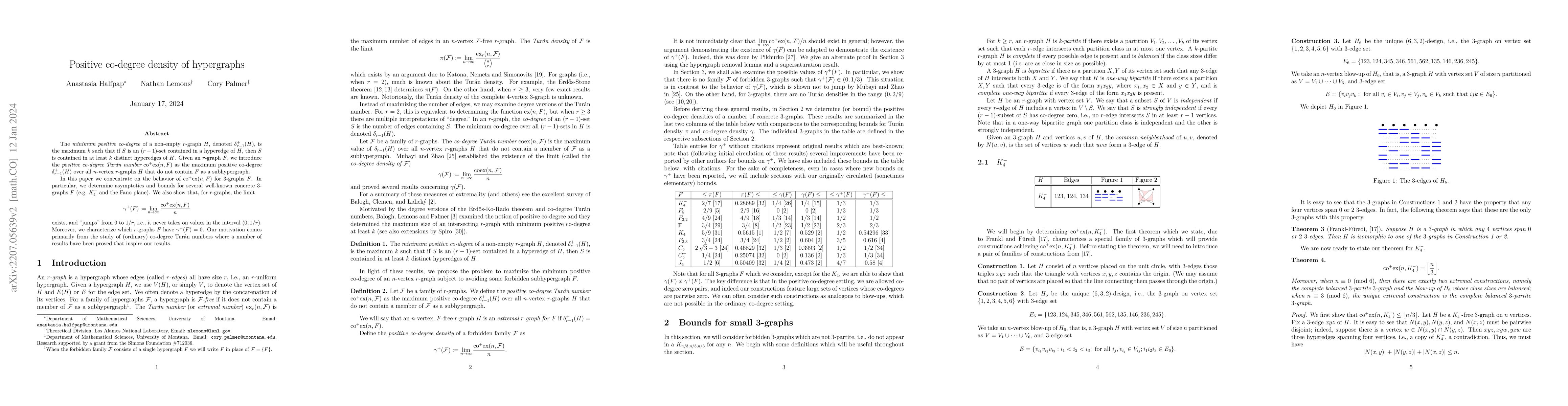 Thumbnail for Positive co-degree density of hypergraphs