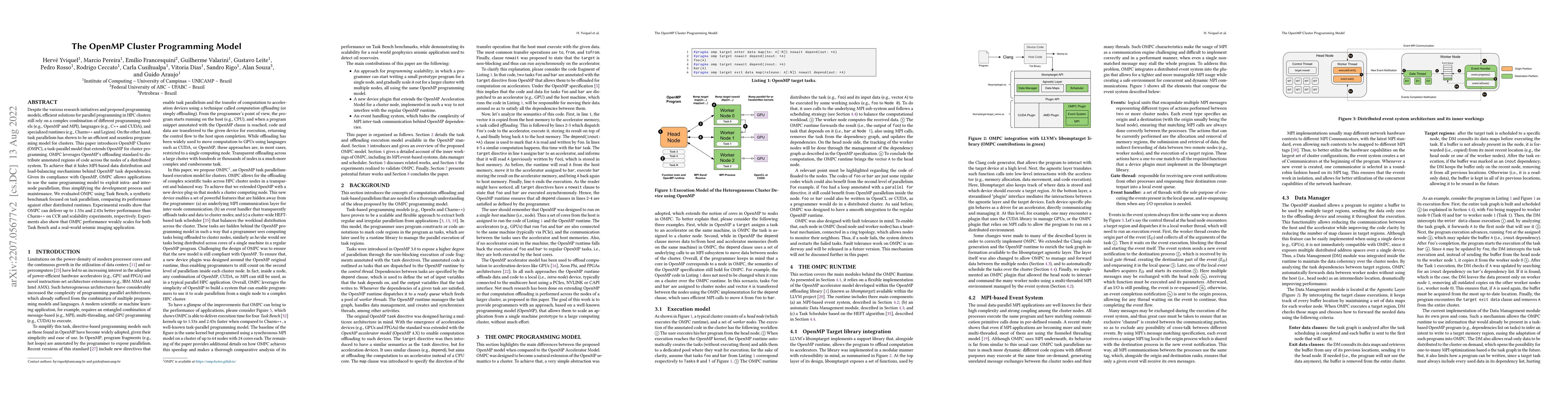 Thumbnail for The OpenMP Cluster Programming Model