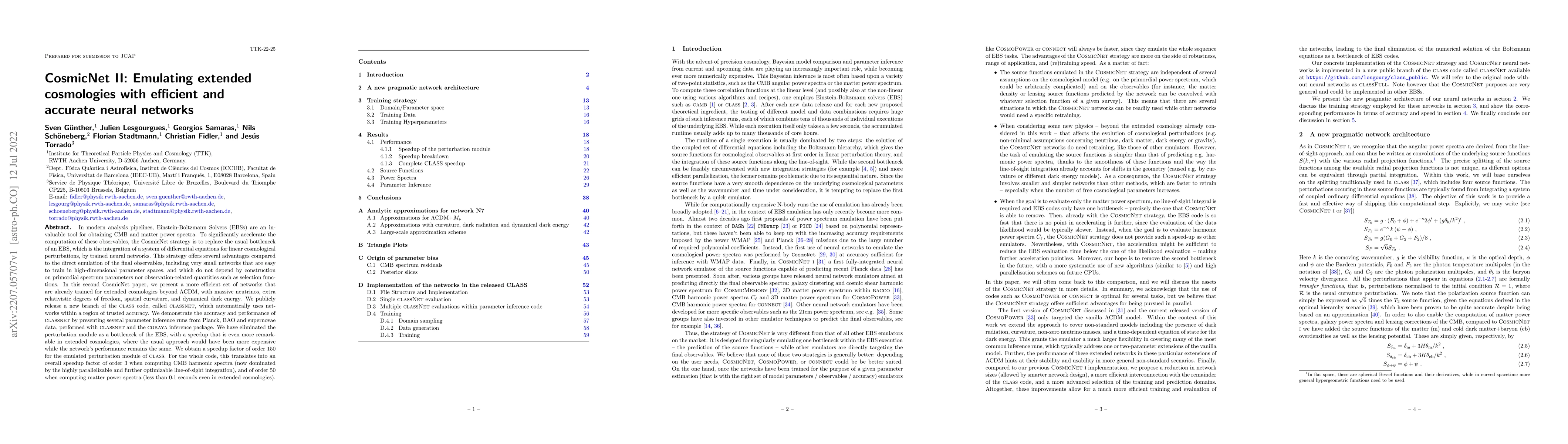 Thumbnail for CosmicNet II: Emulating extended cosmologies with efficient and accurate
  neural networks