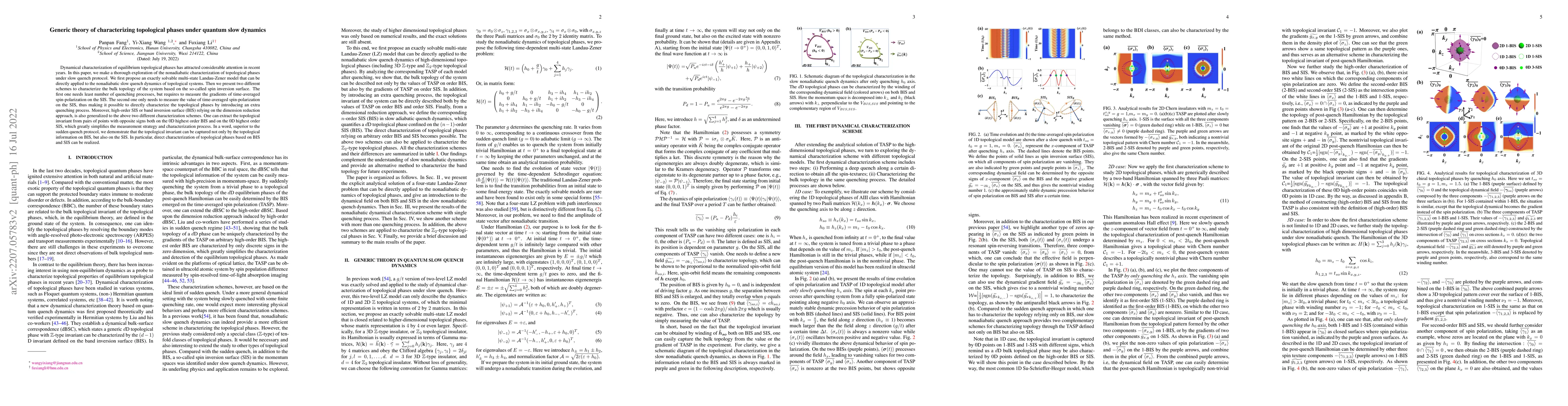 Thumbnail for Generic theory of characterizing topological phases under quantum slow
  dynamics