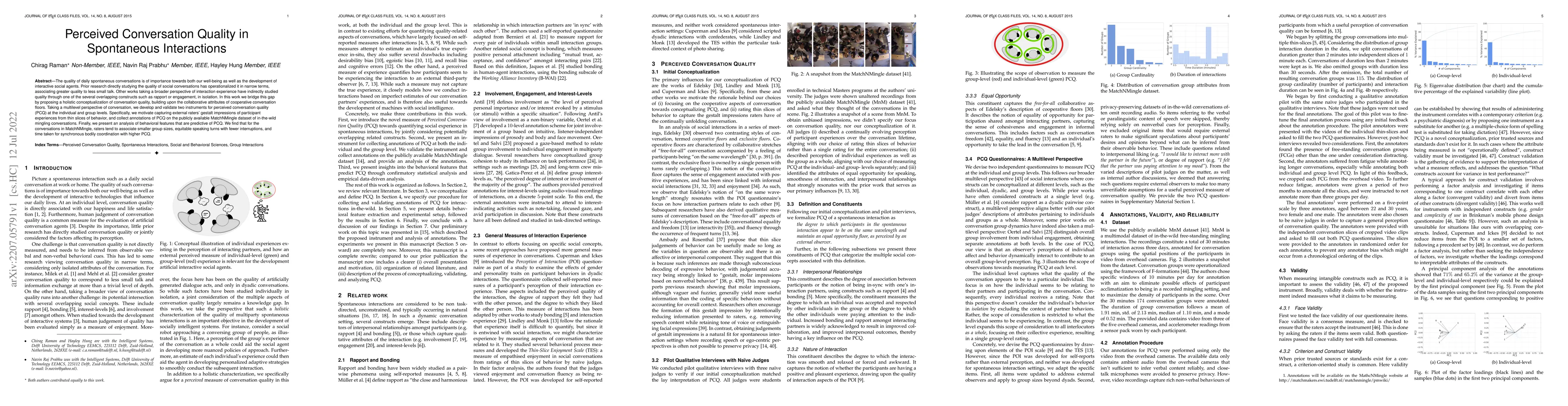 Thumbnail for Perceived Conversation Quality in Spontaneous Interactions