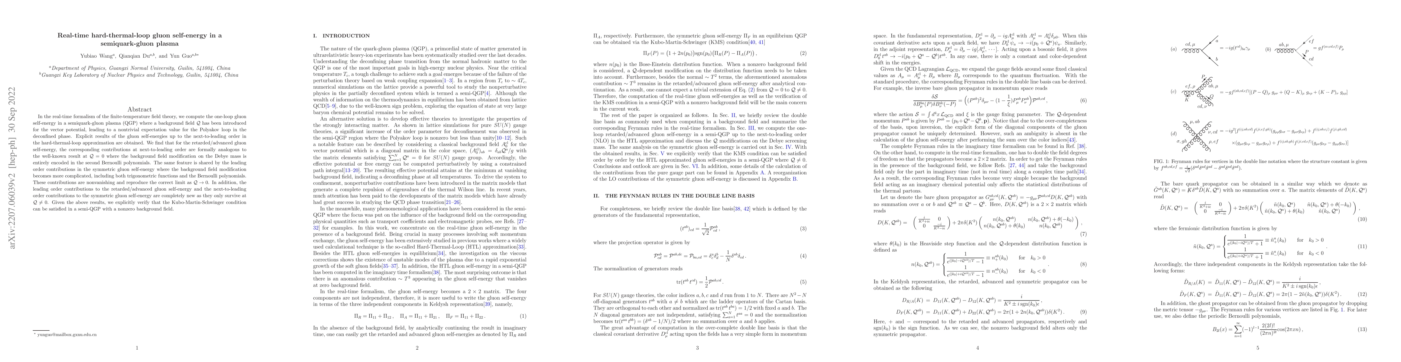 Thumbnail for Real-time hard-thermal-loop gluon self-energy in a semiquark-gluon
  plasma