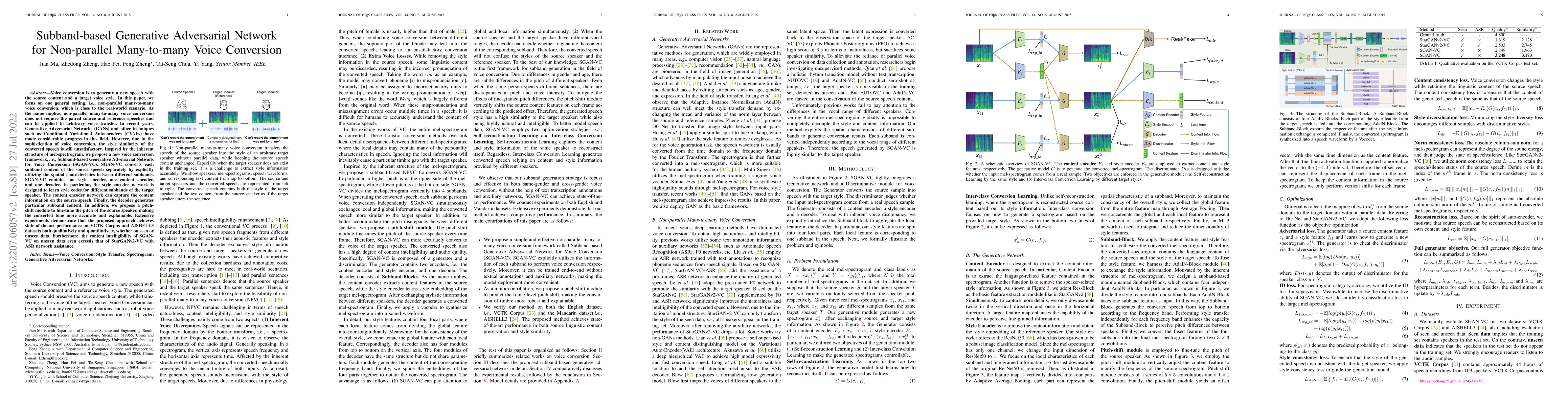 Thumbnail for Subband-based Generative Adversarial Network for Non-parallel
  Many-to-many Voice Conversion