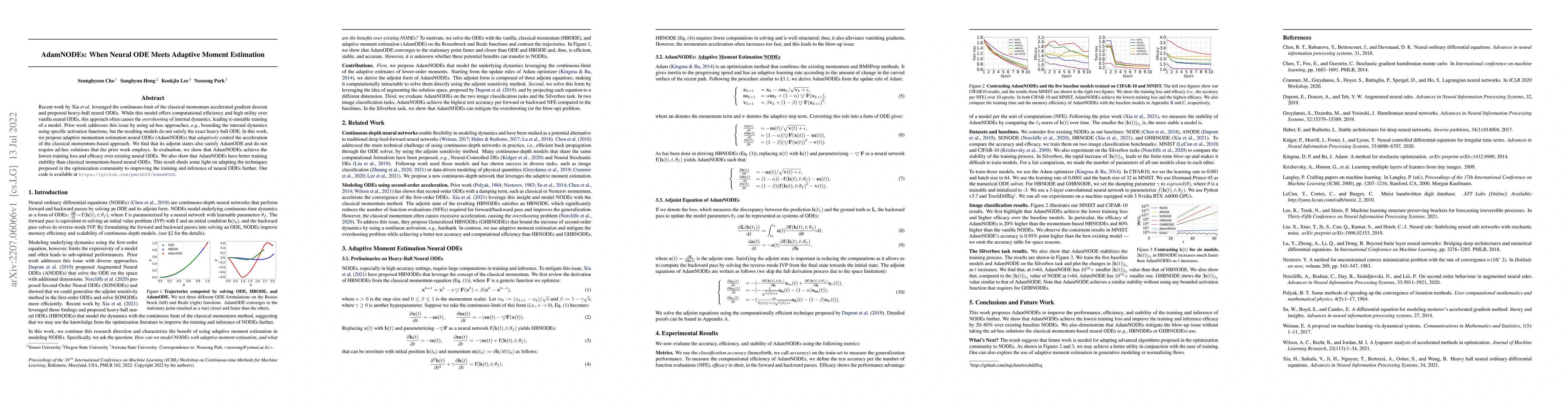 Thumbnail for AdamNODEs: When Neural ODE Meets Adaptive Moment Estimation