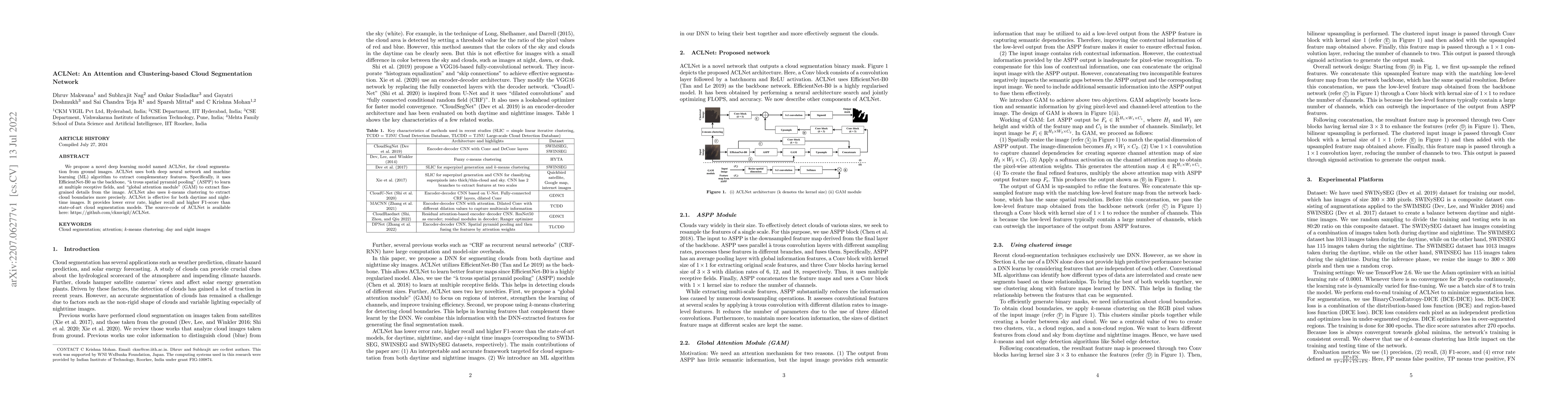 Thumbnail for ACLNet: An Attention and Clustering-based Cloud Segmentation Network