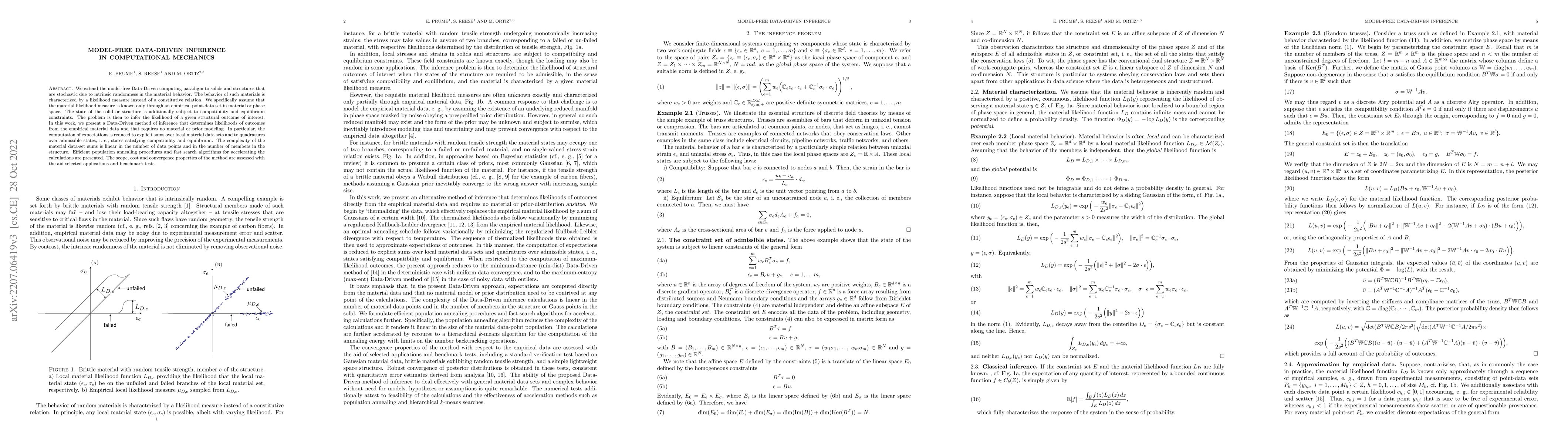 Thumbnail for Model-Free Data-Driven Inference in Computational Mechanics