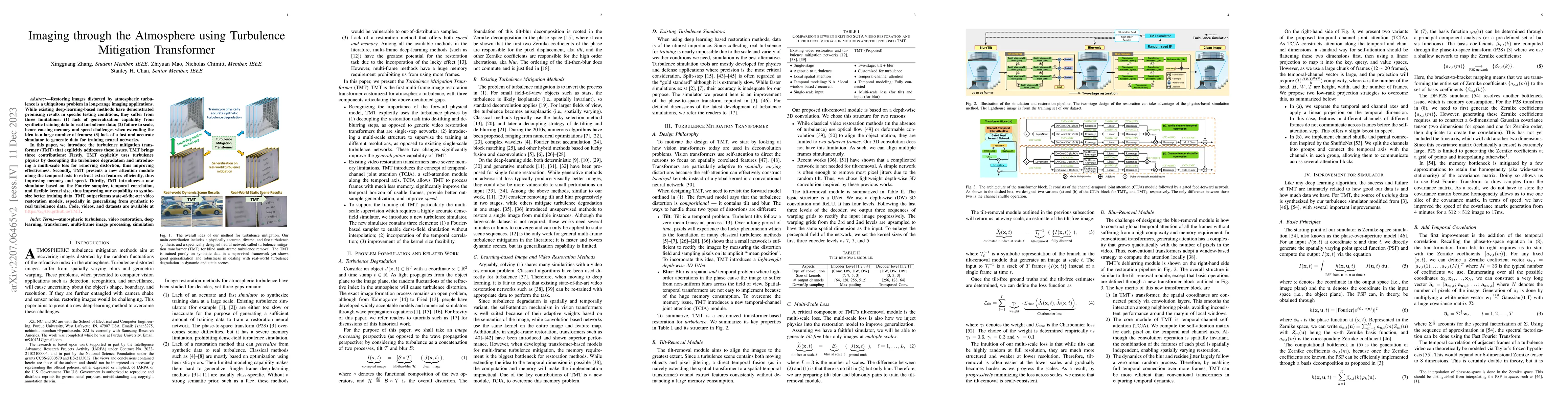 Thumbnail for Imaging through the Atmosphere using Turbulence Mitigation Transformer