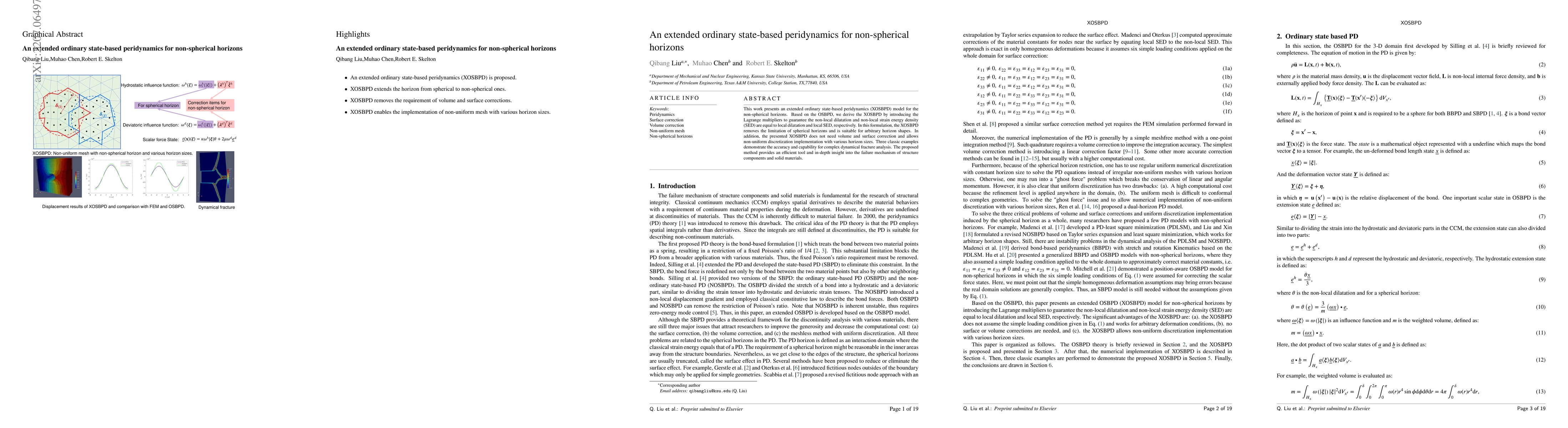 Thumbnail for An extended ordinary state-based peridynamics for non-spherical horizons