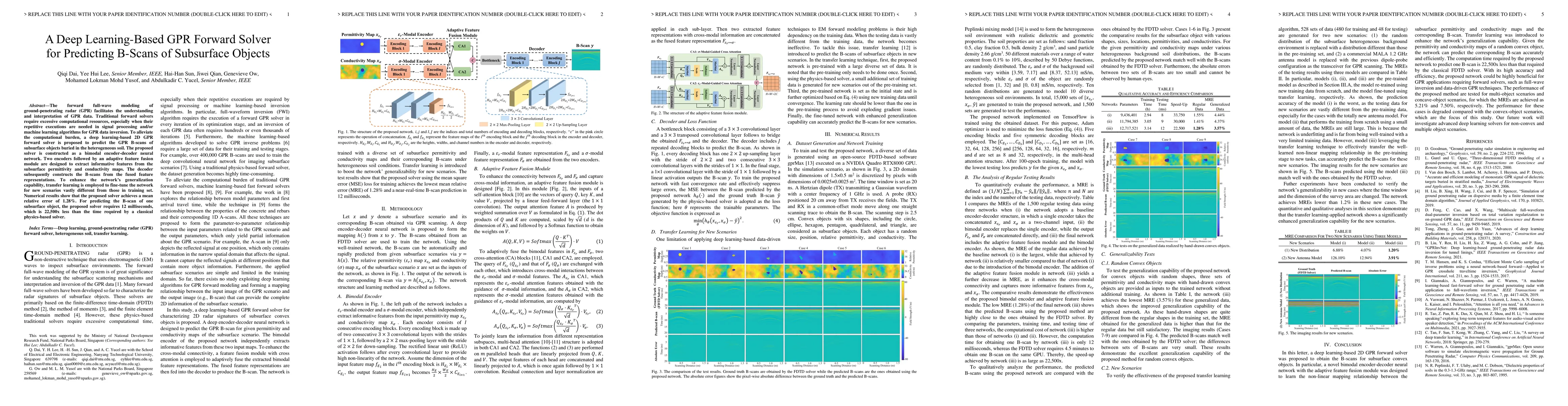 Thumbnail for A Deep Learning-Based GPR Forward Solver for Predicting B-Scans of
  Subsurface Objects