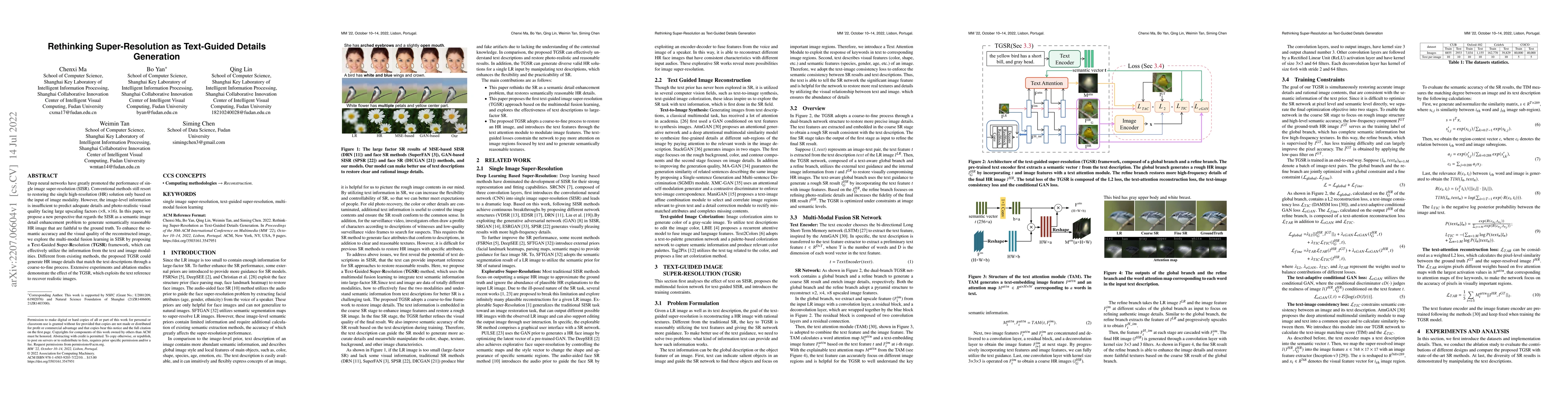 Thumbnail for Rethinking Super-Resolution as Text-Guided Details Generation