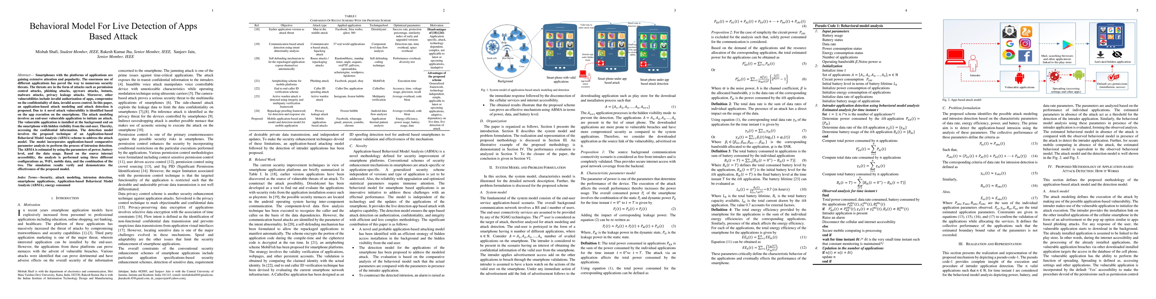 Thumbnail for Behavioral Model For Live Detection of Apps Based Attack