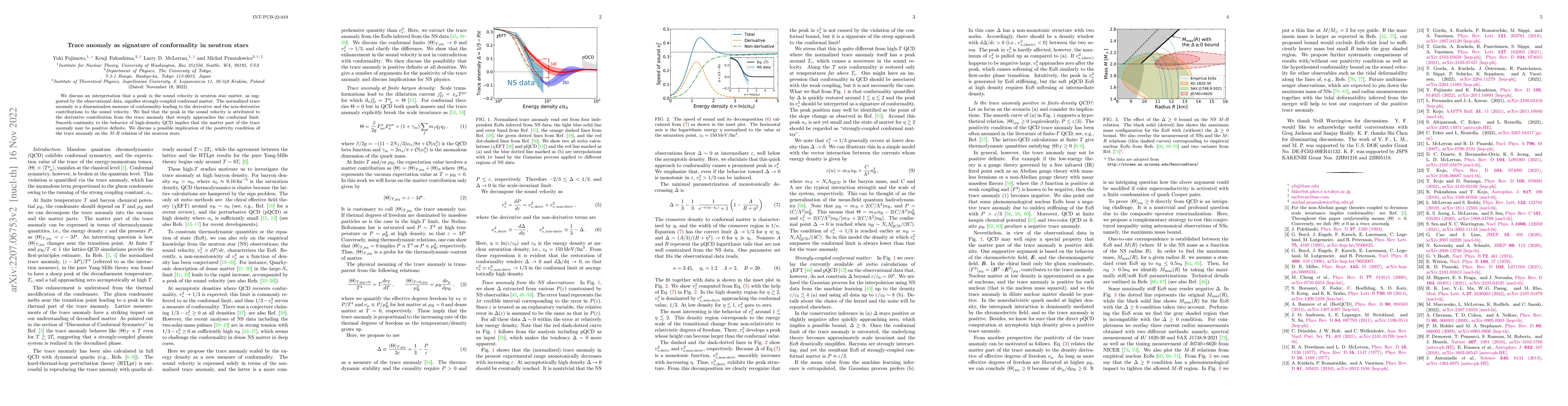 Thumbnail for Trace anomaly as signature of conformality in neutron stars