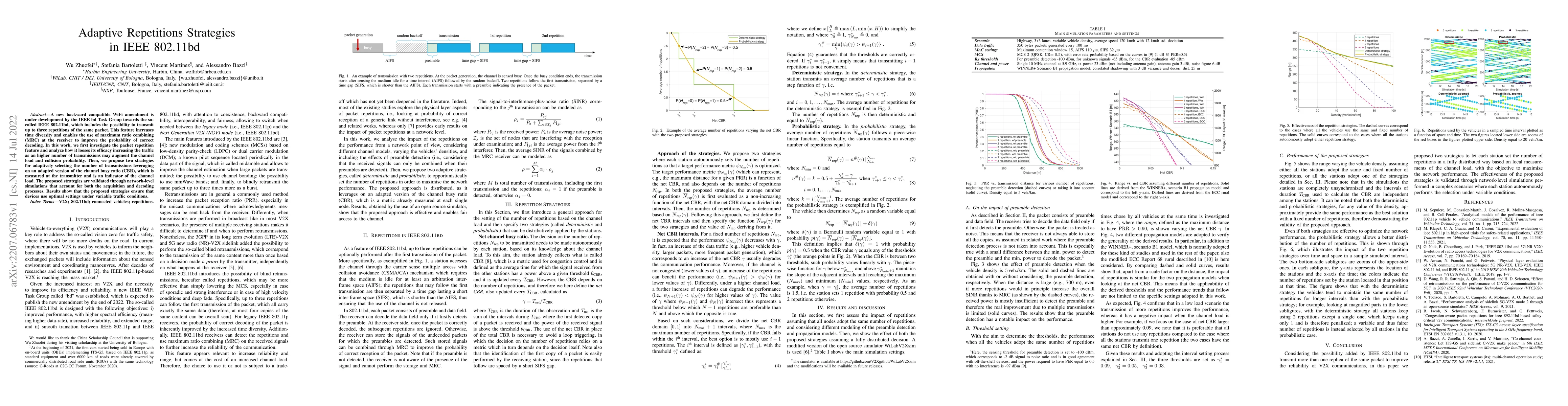 Thumbnail for Adaptive Repetitions Strategies in IEEE 802.11bd