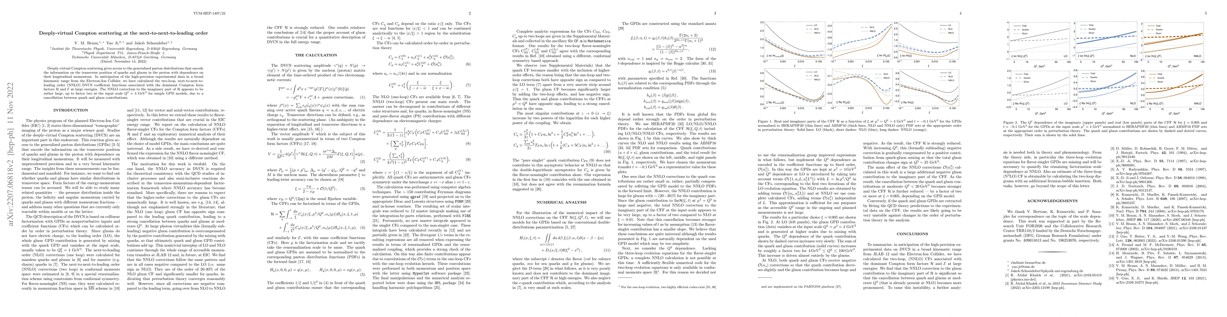 Thumbnail for Deeply-virtual Compton scattering at the next-to-next-to-leading order