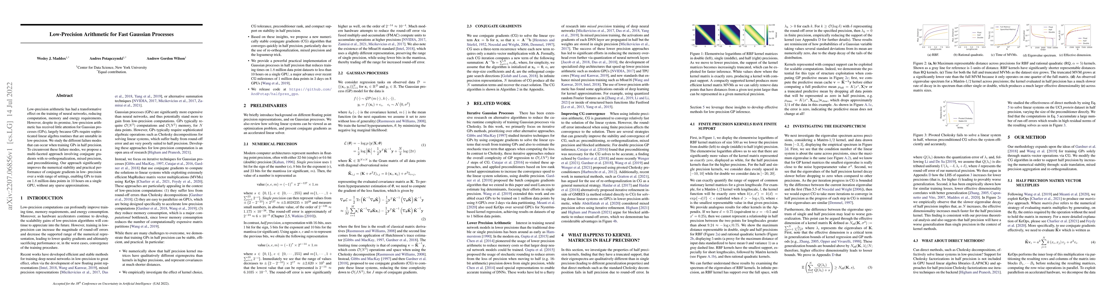 Thumbnail for Low-Precision Arithmetic for Fast Gaussian Processes
