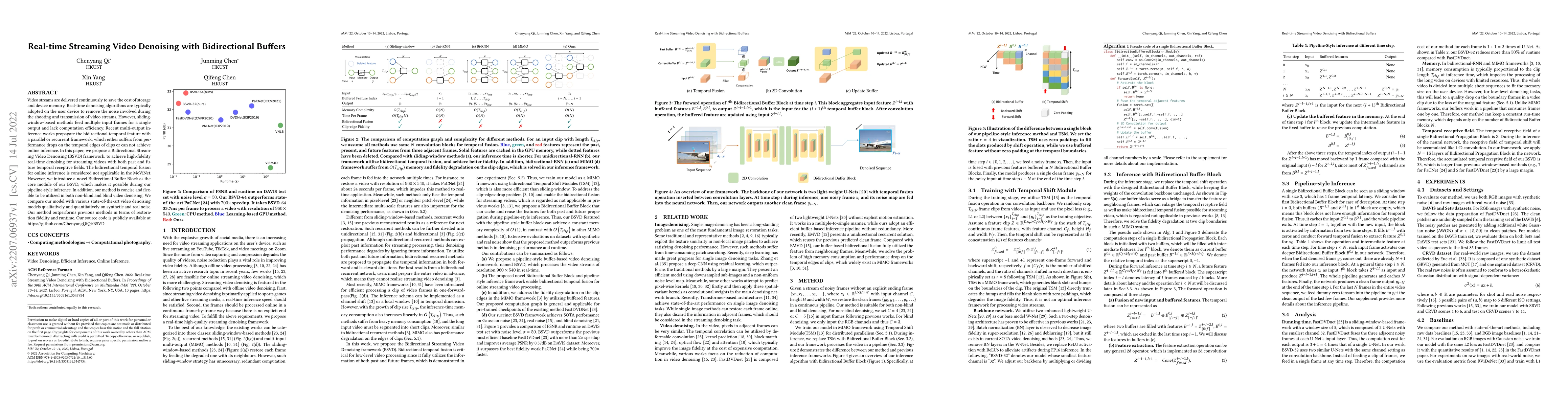 Thumbnail for Real-time Streaming Video Denoising with Bidirectional Buffers