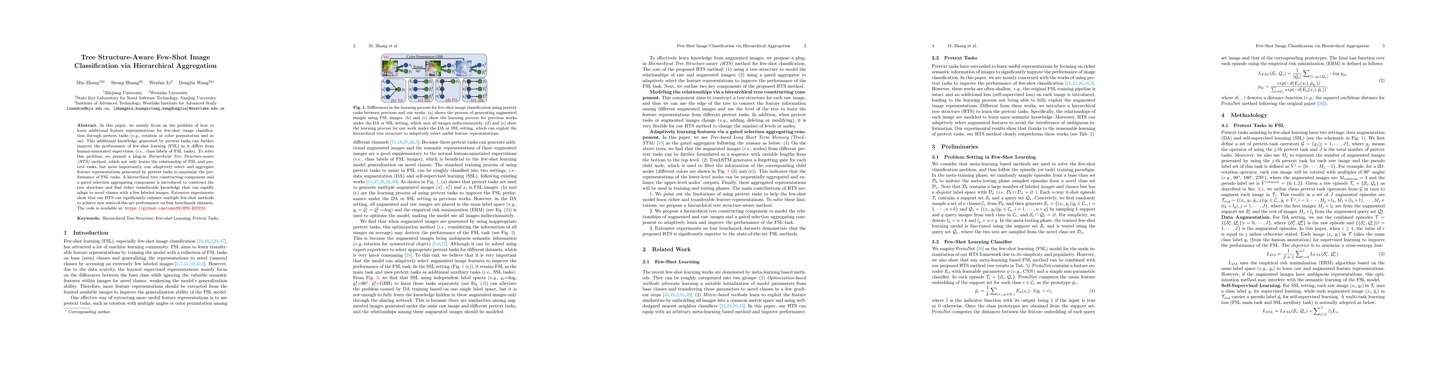 Thumbnail for Tree Structure-Aware Few-Shot Image Classification via Hierarchical
  Aggregation
