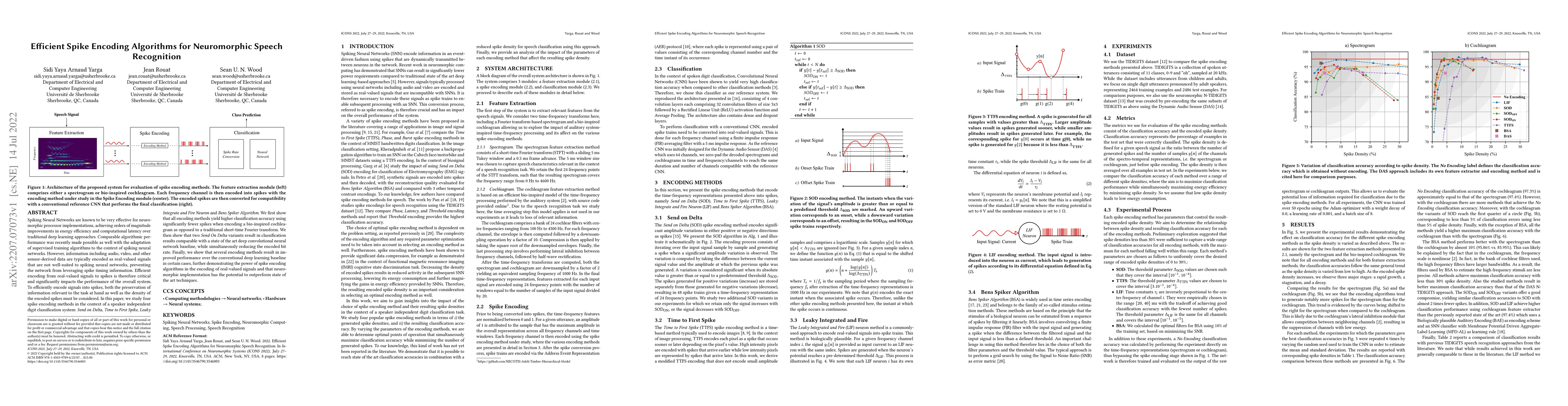 Thumbnail for Efficient spike encoding algorithms for neuromorphic speech recognition