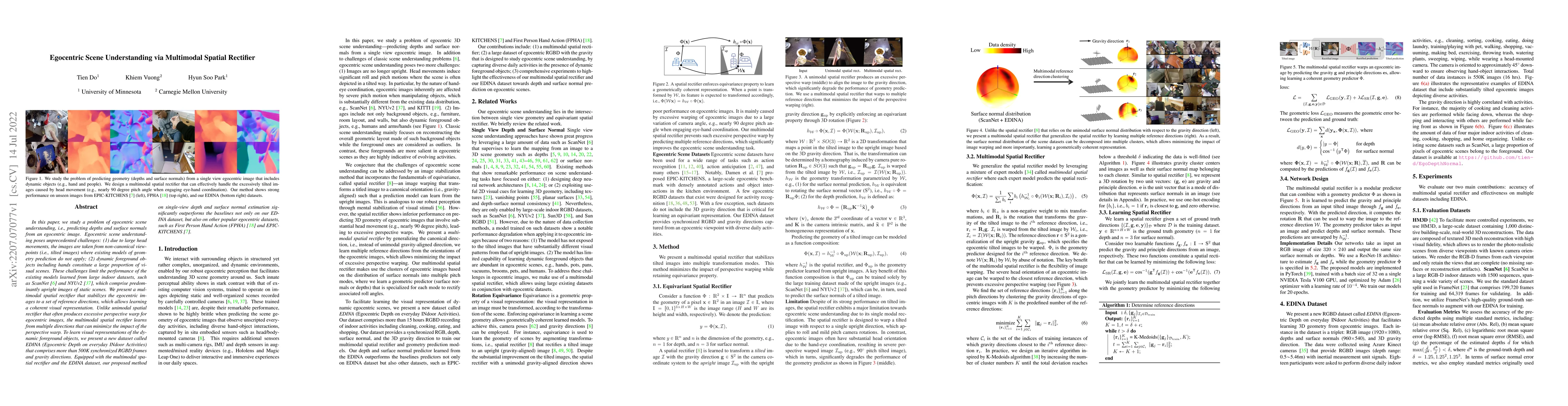 Thumbnail for Egocentric Scene Understanding via Multimodal Spatial Rectifier