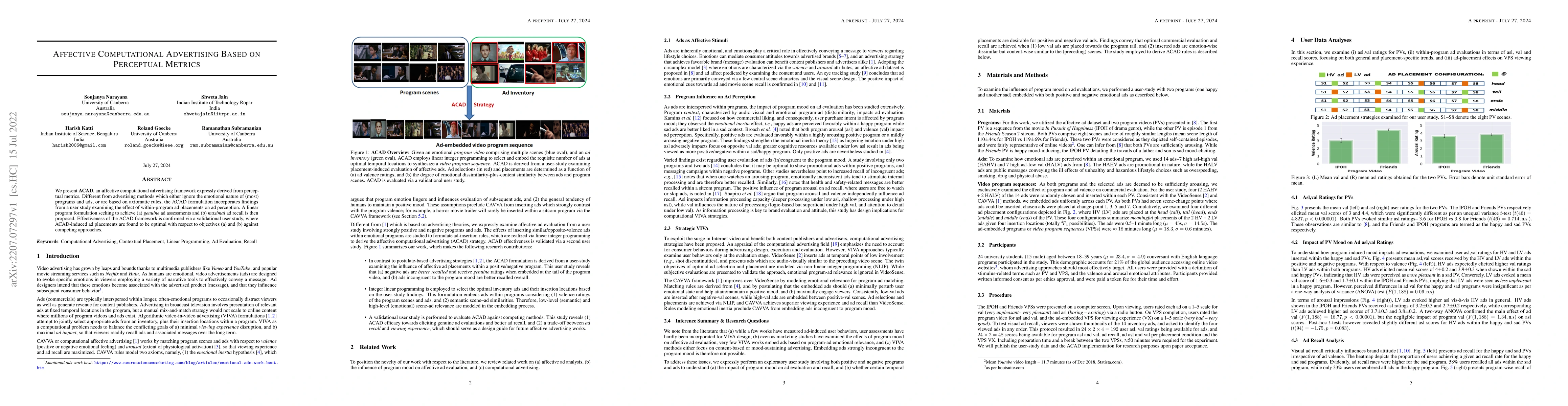 Thumbnail for Affective Computational Advertising Based on Perceptual Metrics