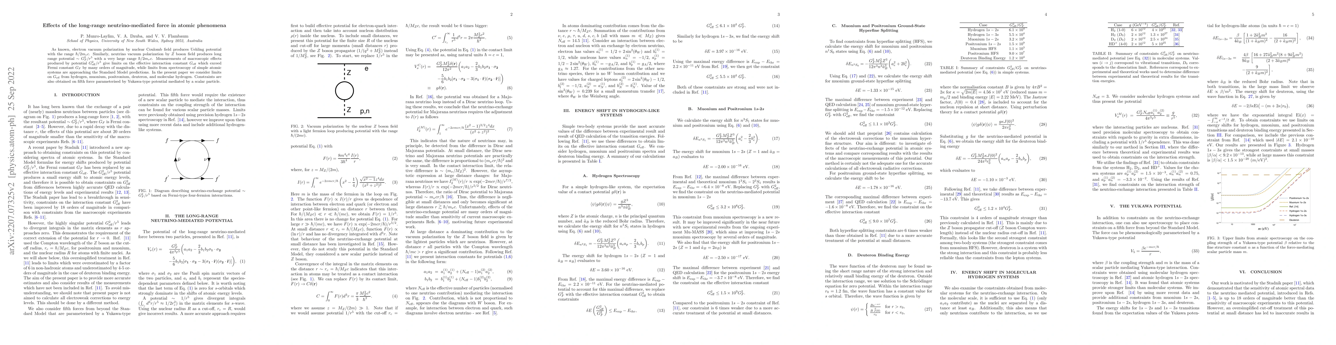Thumbnail for Effects of the long-range neutrino-mediated force in atomic phenomena