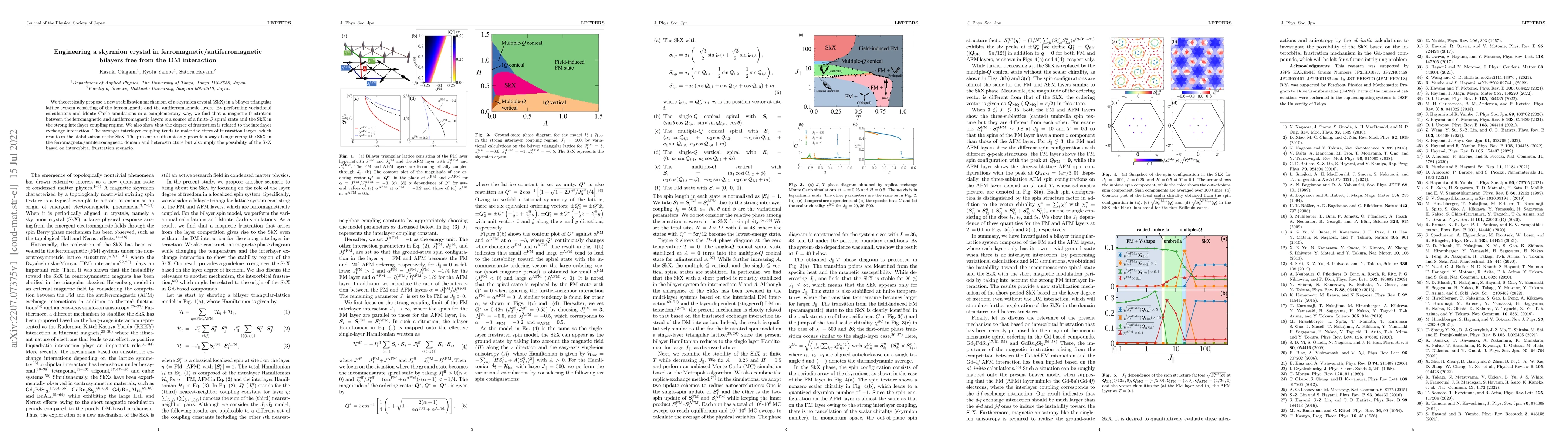 Thumbnail for Engineering a skyrmion crystal in ferromagnetic/antiferromagnetic
  bilayers free from the DM interaction