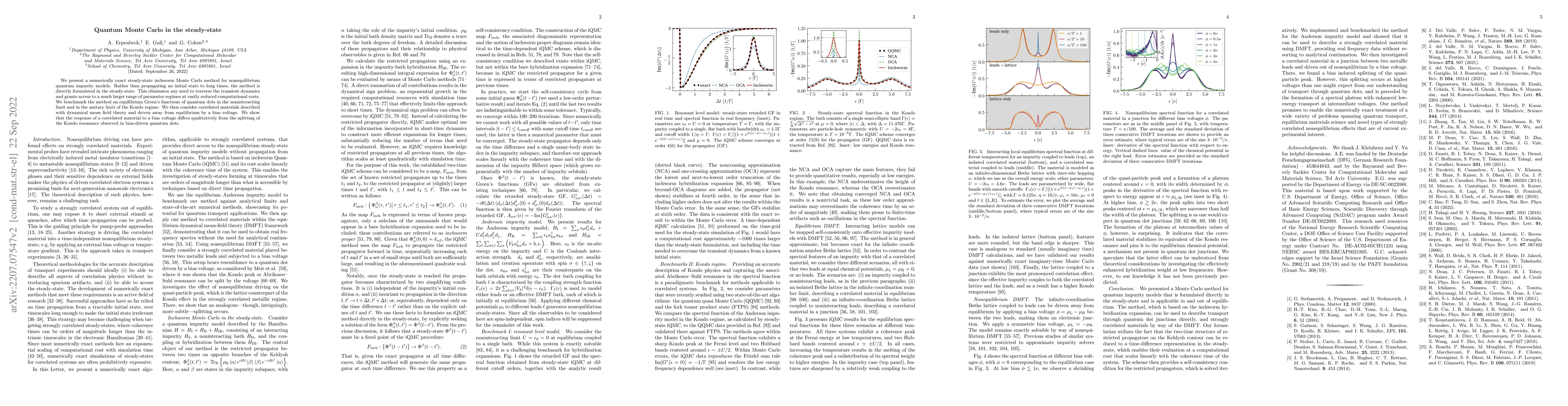 Thumbnail for Quantum Monte Carlo in the steady-state