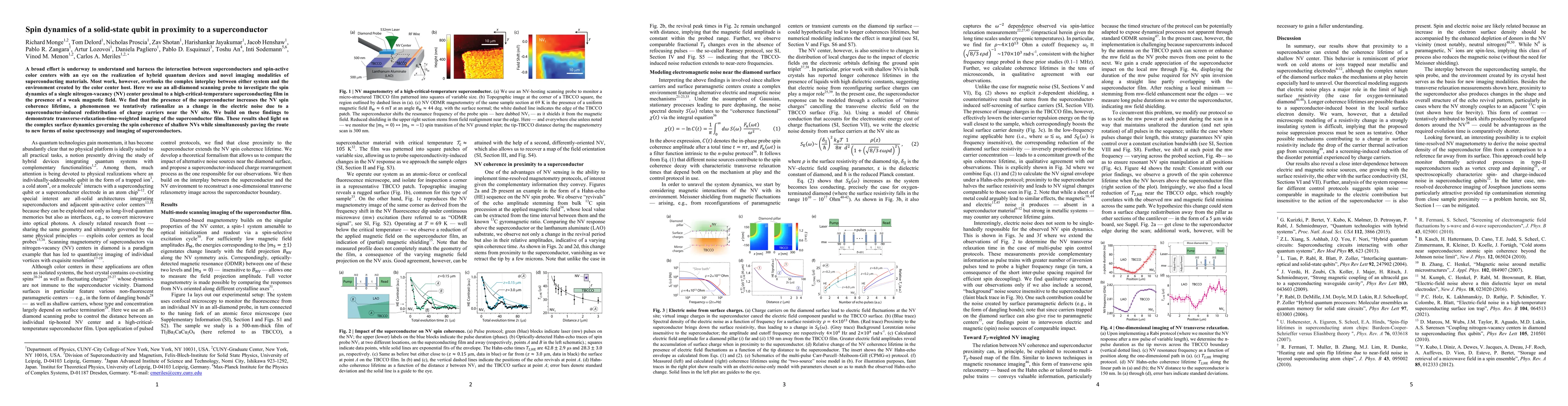 Thumbnail for Spin dynamics of a solid-state qubit in proximity to a superconductor