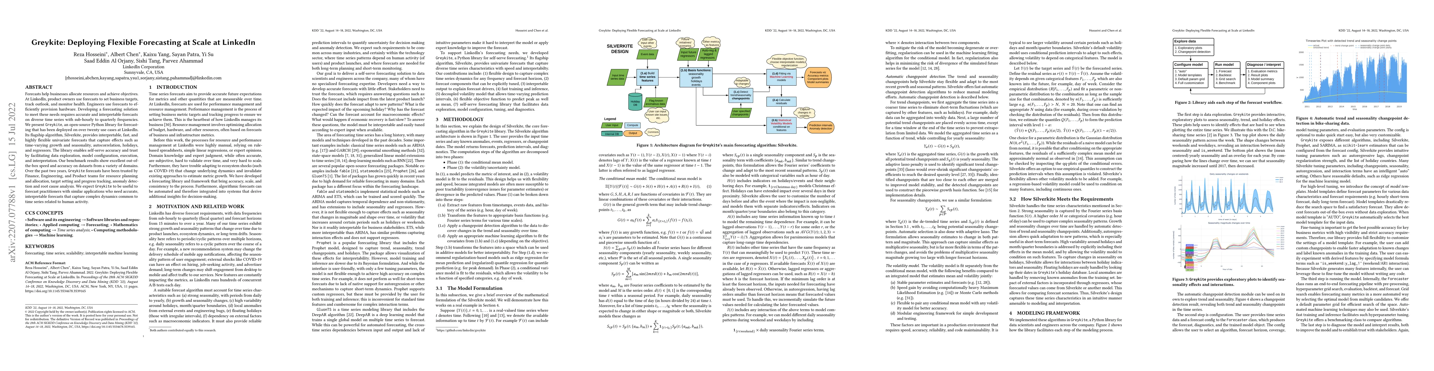 Thumbnail for Greykite: Deploying Flexible Forecasting at Scale at LinkedIn
