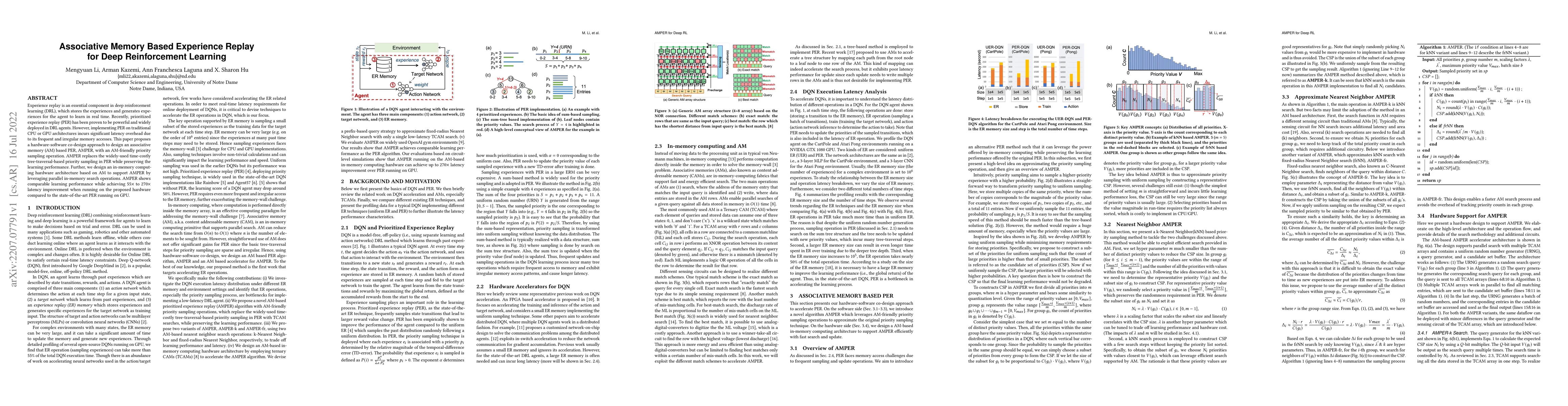 Thumbnail for Associative Memory Based Experience Replay for Deep Reinforcement
  Learning
