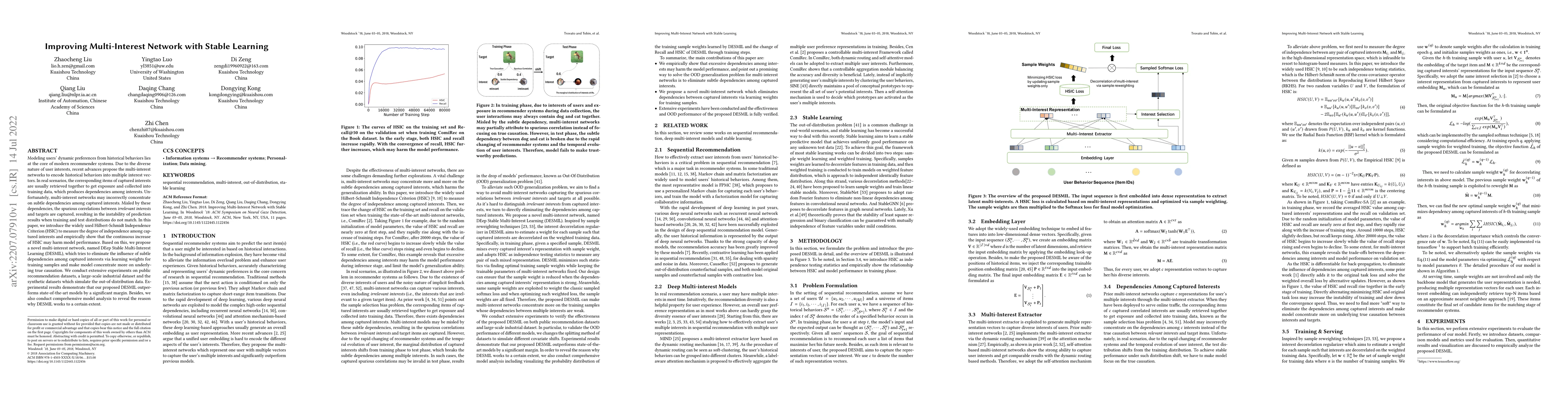 Thumbnail for Improving Multi-Interest Network with Stable Learning