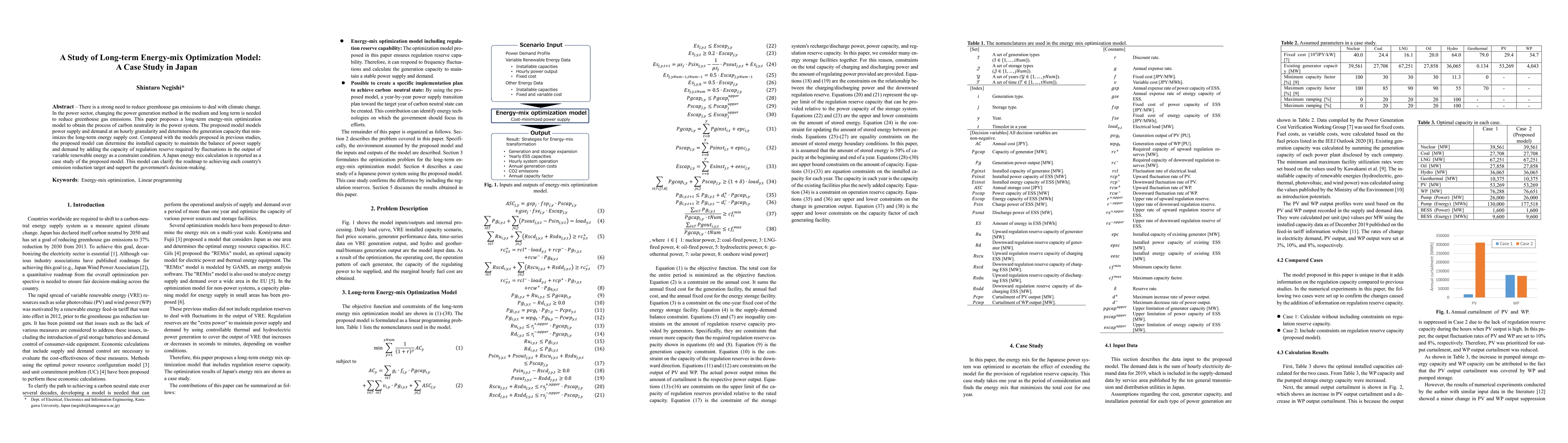 Thumbnail for A Study of Long-term Energy-mix Optimization Model: A Case Study in
  Japan