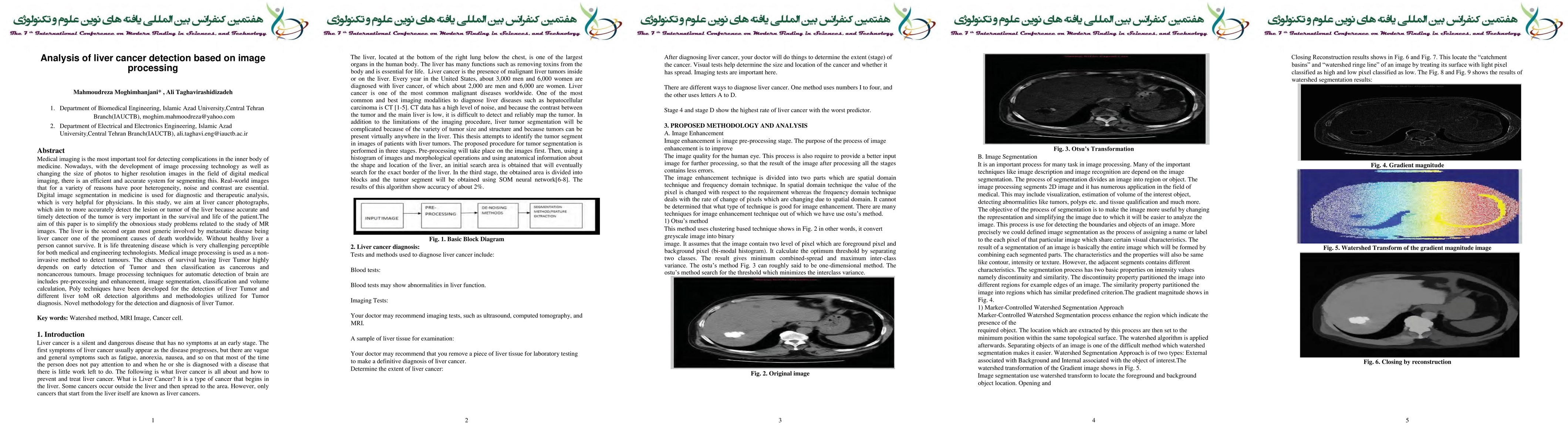 Thumbnail for Analysis of liver cancer detection based on image processing