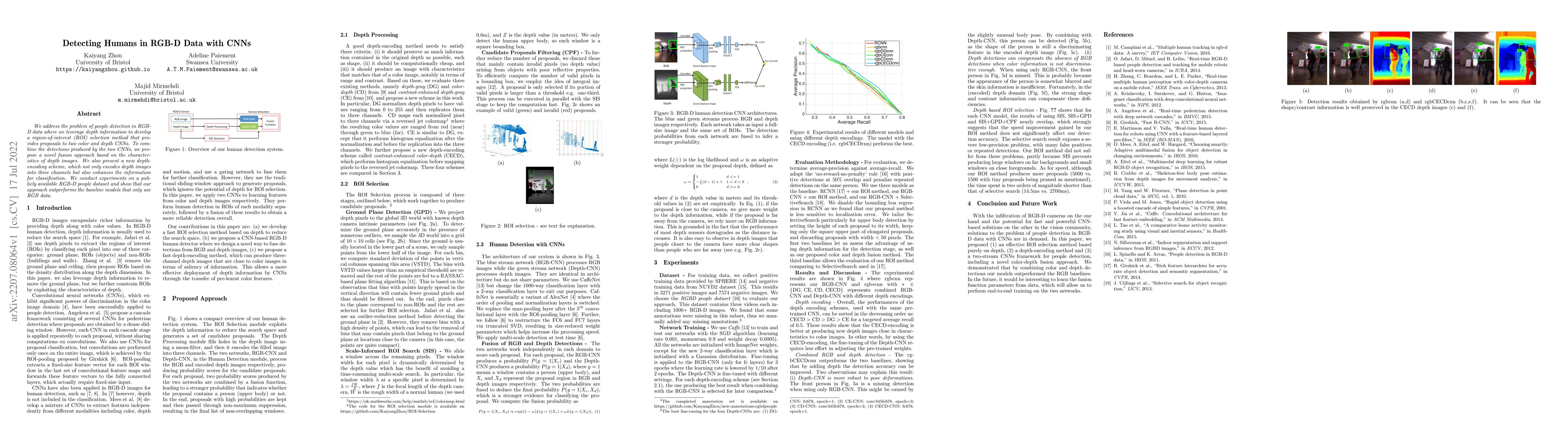 Thumbnail for Detecting Humans in RGB-D Data with CNNs