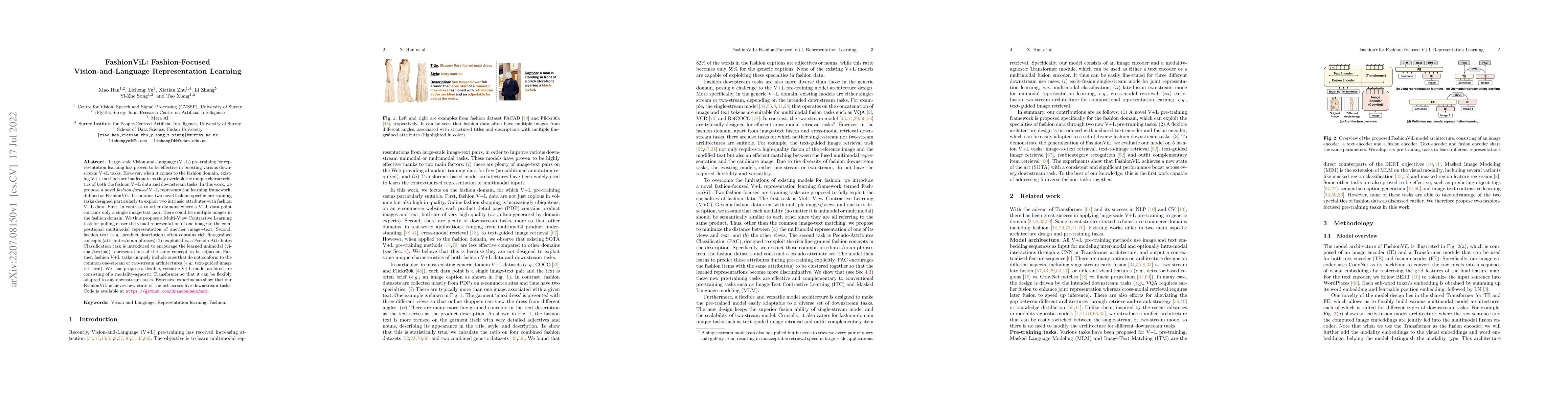 Thumbnail for FashionViL: Fashion-Focused Vision-and-Language Representation Learning