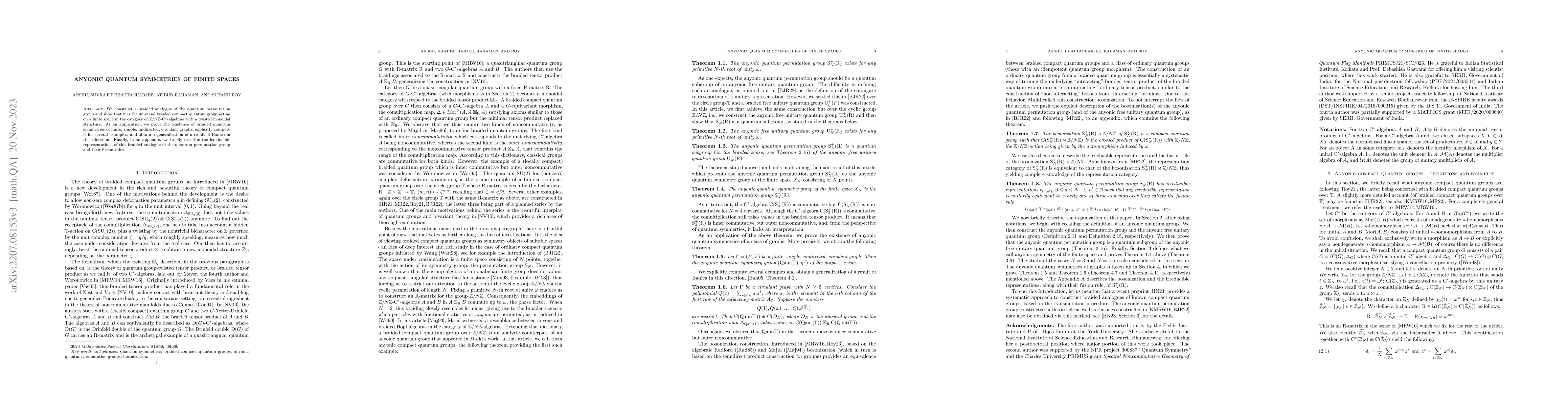 Thumbnail for Anyonic quantum symmetries of finite spaces