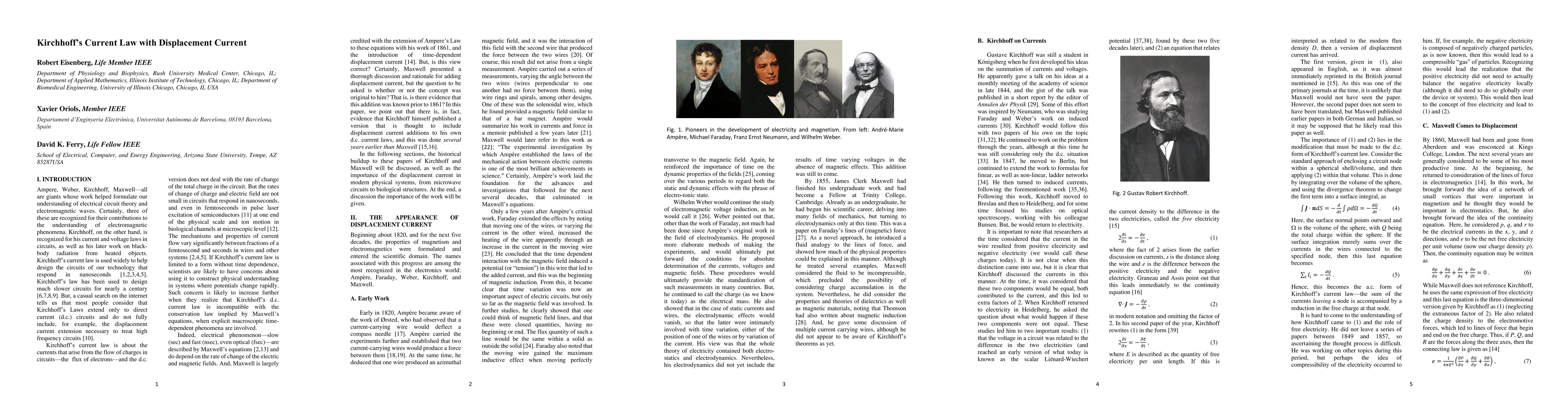 Thumbnail for Kirchhoff's Current Law with Displacement Current
