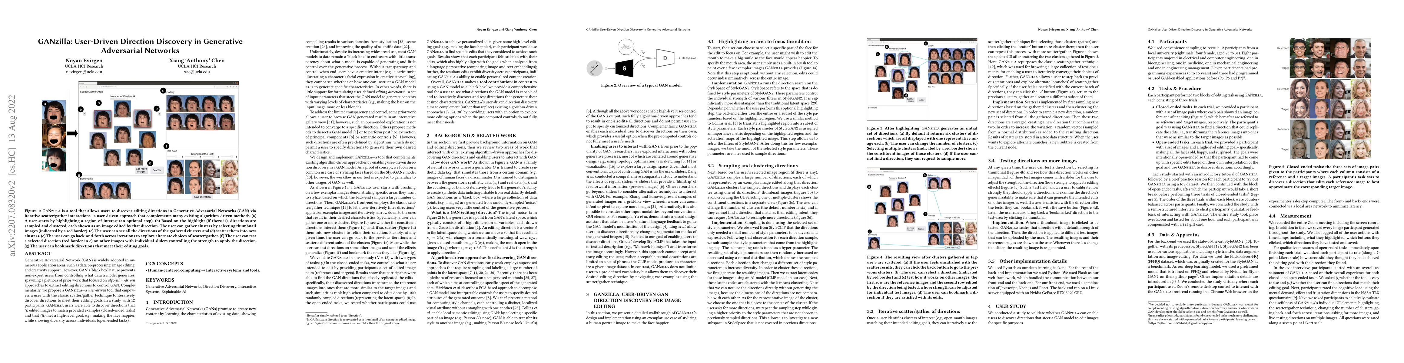 Thumbnail for GANzilla: User-Driven Direction Discovery in Generative Adversarial
  Networks