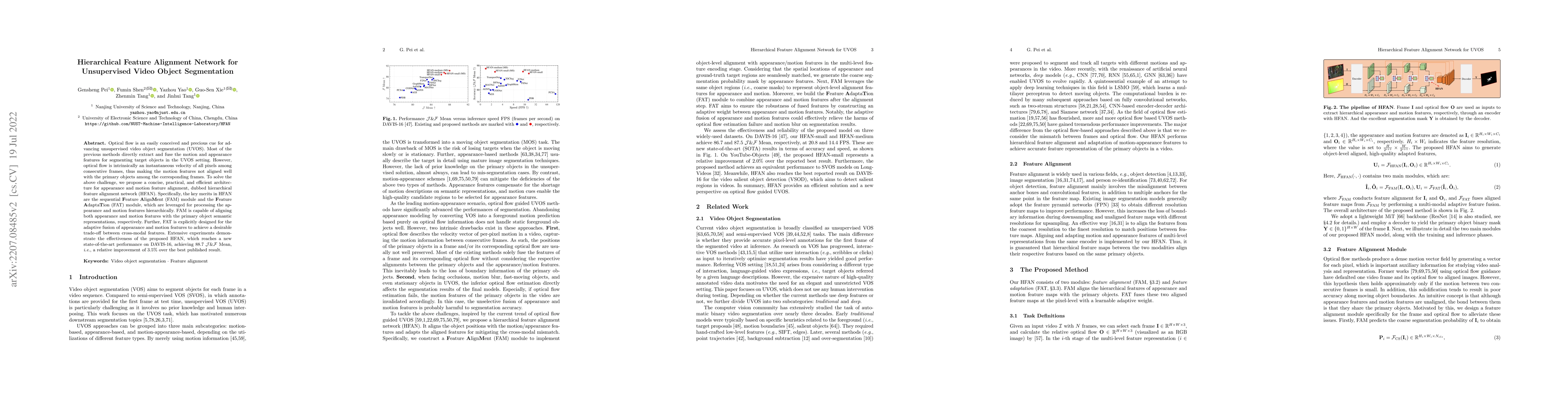 Thumbnail for Hierarchical Feature Alignment Network for Unsupervised Video Object
  Segmentation
