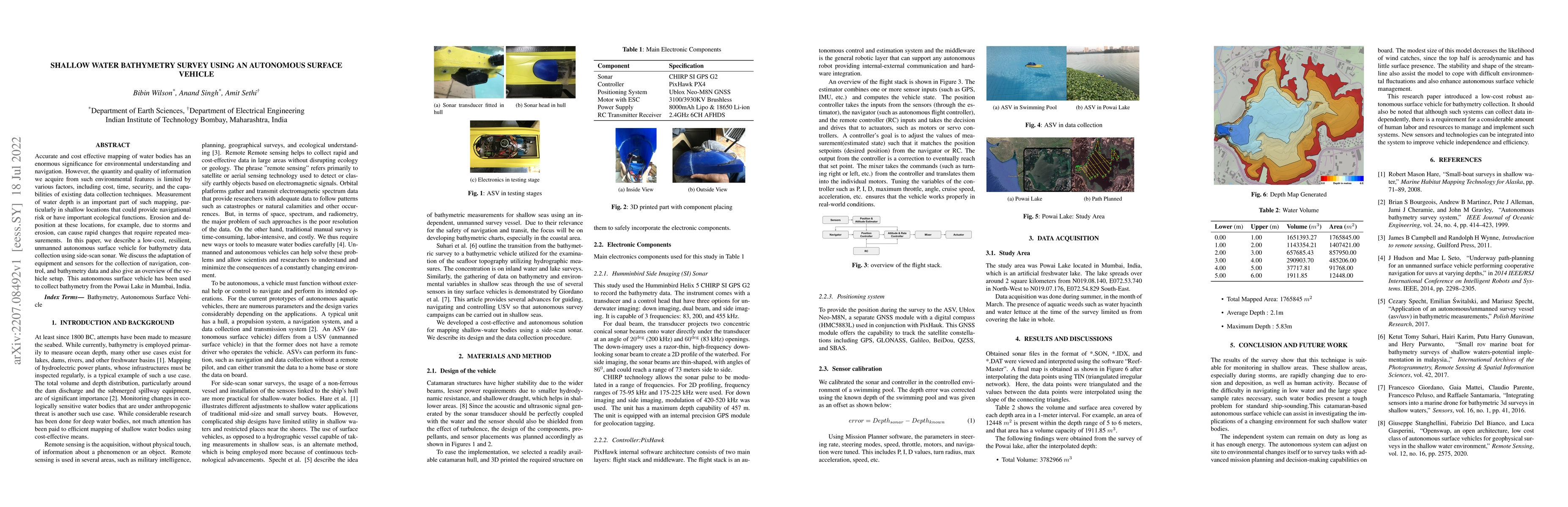 Thumbnail for Shallow Water Bathymetry Survey using an Autonomous Surface Vehicle