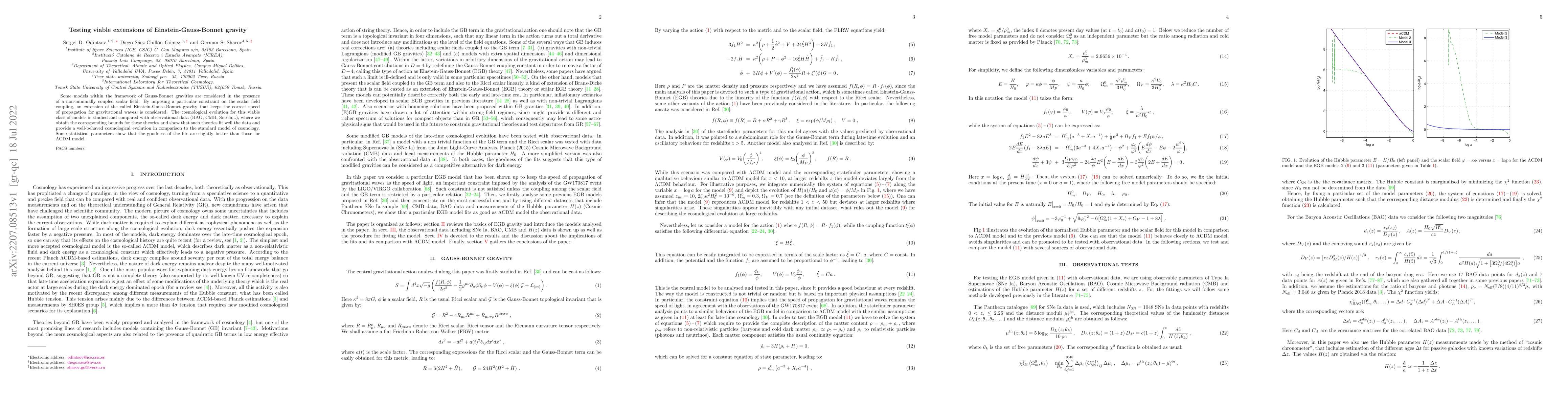 Thumbnail for Testing viable extensions of Einstein-Gauss-Bonnet gravity