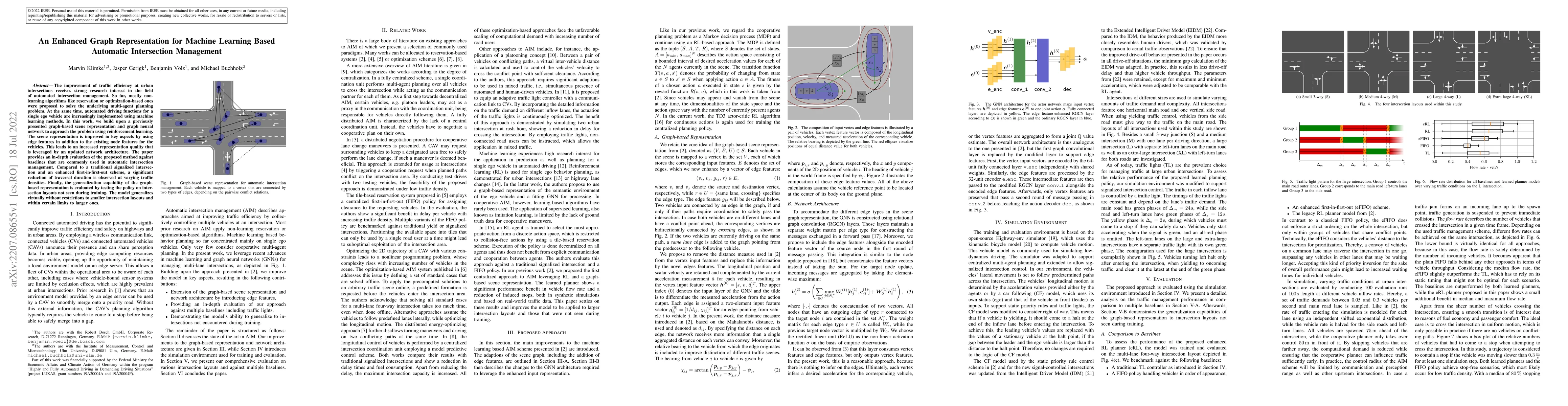 Thumbnail for An Enhanced Graph Representation for Machine Learning Based Automatic
  Intersection Management